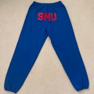 Blue SMU Sweatpants Size Medium